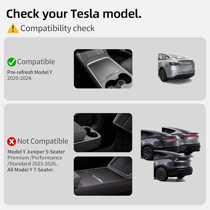 All Weather Cargo Liners for Tesla Model Y Trunk Mats,Front Frunk and Rear Trunk Tray Mats Protector 2021 2022 2023 2024 Accessories - Image 2