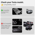 All Weather Cargo Liners for Tesla Model Y Trunk Mats,Front Frunk and Rear Trunk Tray Mats Protector 2021 2022 2023 2024 Accessories - Image 2