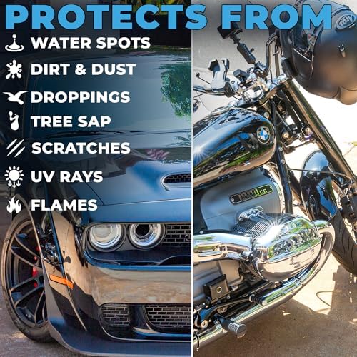 Ceramic Coating Cars & Motorcycles Spray - SiO2 UV Protect - 8oz - Image 6