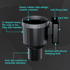 Adjustable Large Cup Holder Adapter, Universal Storage Expander Big Cup Holder Change Organizer for Most Vehicles - Image 3