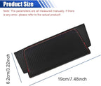 Car Seat Side Storage Pocket, Leather Foldable Auto Door Storage Box, Waterproof Car Trash Can Organizer, Multifunctional Vehicle Interior Accessory for Phone, Glasses, Key, Card (CarbonFiber) - Image 2