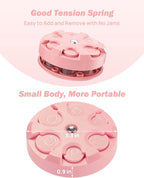 JOYTUTUS Coin Holder, Portable Coin Change Organizer, Universal Coin Storage Coin Holder for Car, Wallets, Pockets (Pink) - Image 3