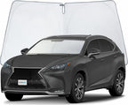 CLIM ART Windshield Sun Shade for Lexus NX 2015-2021, Custom-Fit Foldable Car Sunshade, Vehicle Sun Protector, Front Auto Windshield Cover, Car Accessories - WS4015 by CLIMART