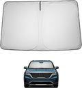 Proadsy Custom Fit 2022-2026 Kia Carnival Windshield Sun Shade, Blocks Heat | 240T Heat Shield, Drops Temp 54°F, Blocks 99% UV, Prevents Dashboard Cracking, Summer Parking & Beach Trips, Easy Twist-Fold by Proadsy