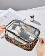 3 Pack Clear Makeup Bags for Women, TSA Approved Toiletry Bag Set for Travel Size Toiletries Carry on Travel Organizer Bags Waterproof Cosmetic Case Zipper Pouch Set Car Accessories Essentials - Image 4
