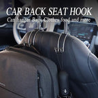 SAVORI Auto Hooks Bling Car Hangers Organizer Seat Headrest Hooks Strong and Durable Backseat Hanger Storage Universal for SUV Truck Vehicle 2 Pack (Black) - Image 6