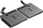 2-in-1 Car Steering Wheel Desk & Seat Gap Organizer Filler Tray | Foldable Adjustable Height Car Desk for Laptop Computer Tablet, Eating - Portable Table for Car Workstation Truck SUV Tesla - Image 15