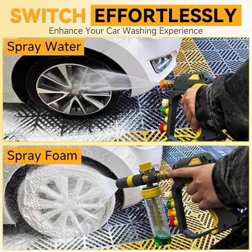 PWACCS Pressure Washer Foam Cannon Pro, Small No-Dilution Foam Gun 200 ML - Image 2
