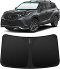 INSAUTO Custom Fit Windshield Sun Shade for Toyota Highlander 2020-2026 | Foldable Front Window Sunshade Car Accessories, UV & Heat Reflector, Keeps Interior Cool, Includes Storage Bag by INSAUTO