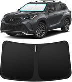 INSAUTO Custom Fit Windshield Sun Shade for Toyota Highlander 2020-2026 | Foldable Front Window Sunshade Car Accessories, UV & Heat Reflector, Keeps Interior Cool, Includes Storage Bag by INSAUTO