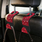 Car Seat Headrest Hook, Automotive Seat Back Organizers, 2PCS | Bling Rhinestone Headrest Hooks with Universal Design, Car Interior Accessories for Holding Handbags Clothes Purses Bottles - Image 6