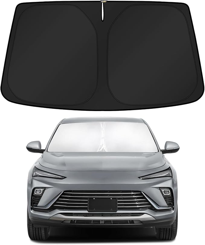 KUST Windshield Sun Shade for Buick Envista 2024-2025 2026 Custom Fit Sunshade Foldable Sun Protectors Interior Accessories Blocks UV Rays by KUST