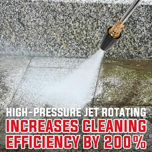 YAMATIC Pressure Washer Turbo Nozzle 5 Spray Nozzles, 3600 PSI 4.0 GPM - Image 5
