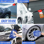 16 IN 1 Car Wash Foam Gun,Adjustable Hose Wash Sprayer for Car/Garden Clean - Image 7