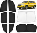 KUST Car Window Shades for Honda Pilot 2016-2022 Windshield Sun Shade Side Window Cover UV Block Privacy Protection Accessories for Camping Blackout Rear Back Full Set 8PCS by KUST