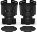 SEVEN SPARTA Car Cup Holder Expander for 32-40oz Large Bottles & Tumblers | Compatible with Yeti, Hydro Flask & Owala 32-40oz, Upgraded Adjustable Offset Base, Fits 3.4"-3.8" Bottles, Mugs & Tumblers by SevenSparta