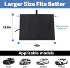 XCBYT Car Window Shade for Side Window, Sun Protection, 2 Pack | Blocks the sun to provide complete privacy. Ideal for car camping, breastfeeding, or taking naps during lunch breaks - Image 6