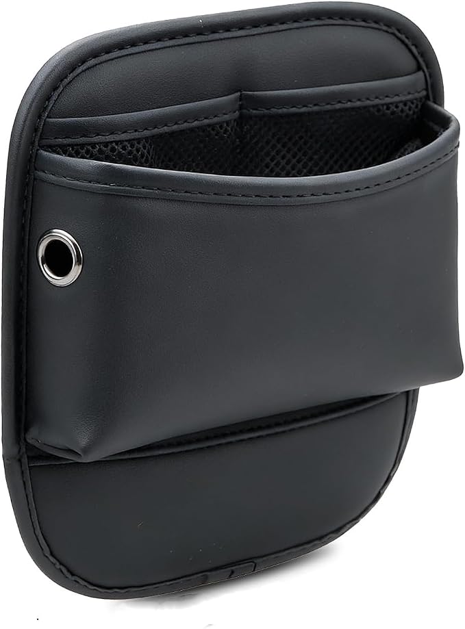 MARCHFA Car Seat Side Pocket Organizer Car Pocket Pouch for Seat, Door, Console, Car Seat Gap Filler Organizer Multifunctional Car Organizer Accessories for Phone Sunglasses Keys Cards (Small) by MARCHFA