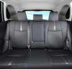 Custom Fit RAV4 (Not for Hybrid) Car Seat Covers Fit for Toyota RAV4 LE Limited XLE Premium 2019 2020 2021 2022 2023 2024 2025 with Waterproof Faux Leather (LU01-XLE, Black) - Image 3