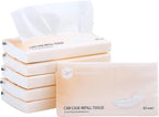 Car Tissue Refills 300 Sheets Facial Tissues Refills for Car Visor Tissue Holder, Travel Tissue Tubes Box Container Perfect Fit for Car Cup Holder by WinooDesign