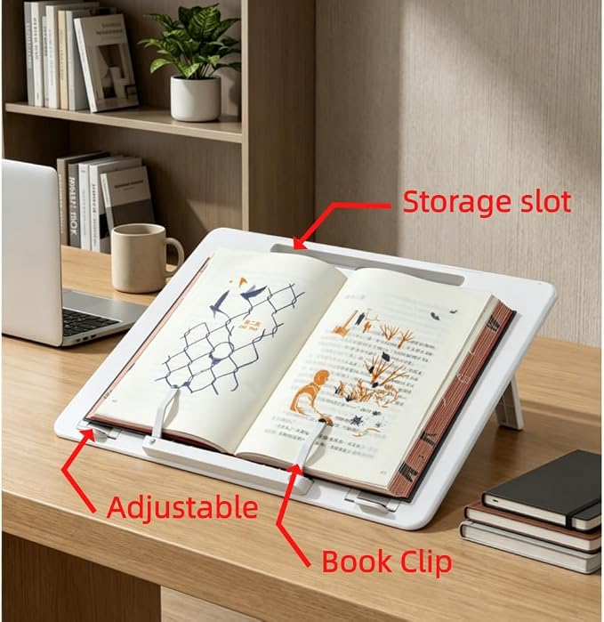 Car Desk for Laptop Adjustable Car Tray Table for Passenger Seat Portable Laptop Stand for Bed Tray Table for in-Car Work, Dining, Travel and Outdoor - Image 4