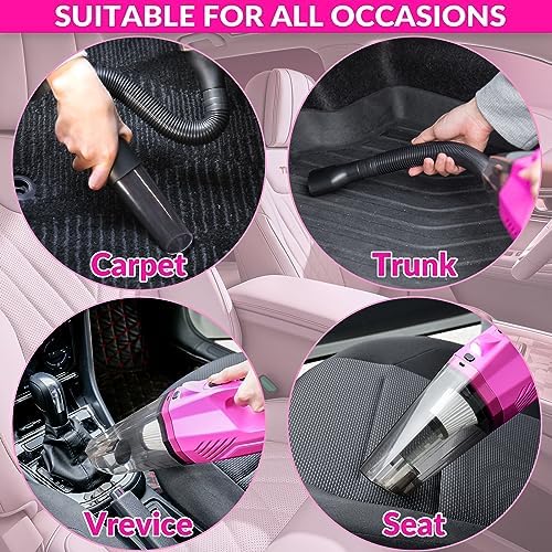 ThinkLearn Car Cleaning Kit with High Power Car Vacuum Detailing Kit - Image 5