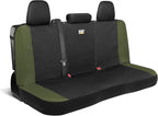 CAT Flexfit Green Rear Seat Cover for Cars, SUVs & Mid-Size Pickup Trucks - Durable 60/40 Split Rear Bench Seat Protector, Back Seat Cover, Interior Auto Accessory, Not for Full-Size Pickup Trucks - Image 9