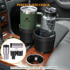 Water Cups Holder Expanders 2 in 1 Cup Holders Drinks Storage Expander Case for Cars Trucks Autos Universal Car Cup Holder for,Insert with Expandable Base, Fits Yeti, Hydroflask, Large Water Bottles - Image 5