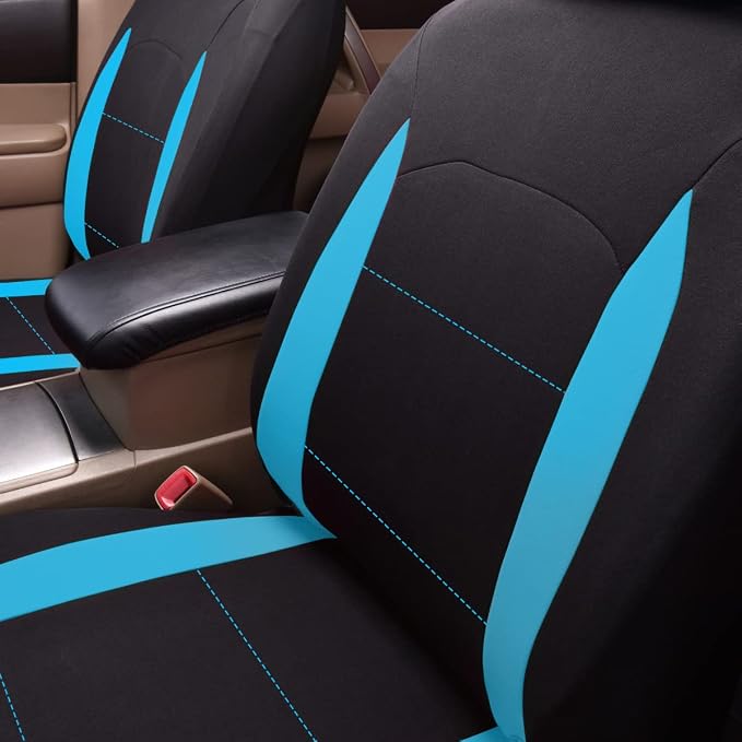 Flying Banner Car Seat Covers Front Seats Rear Bench Polyester car seat Protectors Easy installations Rear Bench Split Classic Man Lady Truck - Image 5