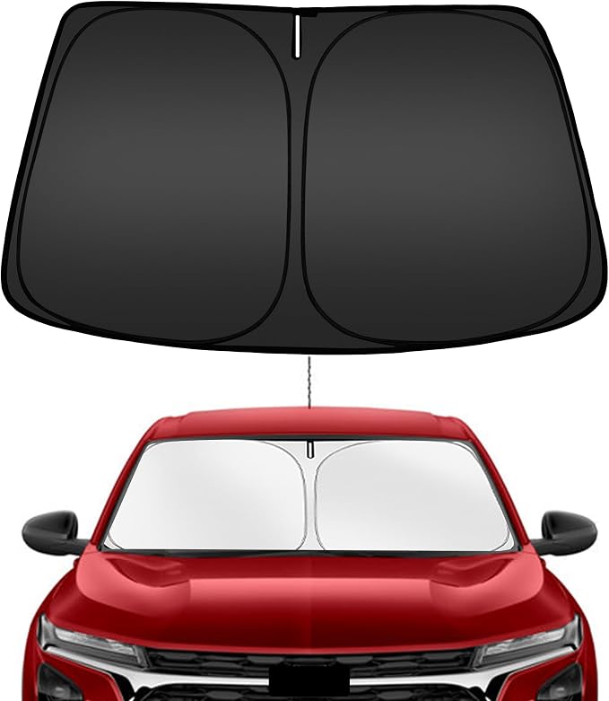 ARISMOTOR Windshield Sun Shade for Chevrolet Chevy Trax 2024-2026 | (LS 1RS LT 2RS ACTIV), Custom Fit, Foldable, Front Window Sunshade Sun Visor Protector, Block UV Rays, Keep Car Cooler by ARISMOTOR