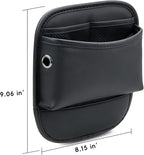MARCHFA Car Seat Side Pocket Organizer Car Pocket Pouch for Seat, Door, Console, Car Seat Gap Filler Organizer Multifunctional Car Organizer Accessories for Phone Sunglasses Keys Cards (Small) - Image 9