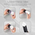 4 PCS Car Tissue Holder, Travel Tissues Packs Round Paper Napkins Container with Papers Inside, Paper Towel Cylinder Fits Automotive Cup Holder, Interior Car Accessories (Wood) - Image 5