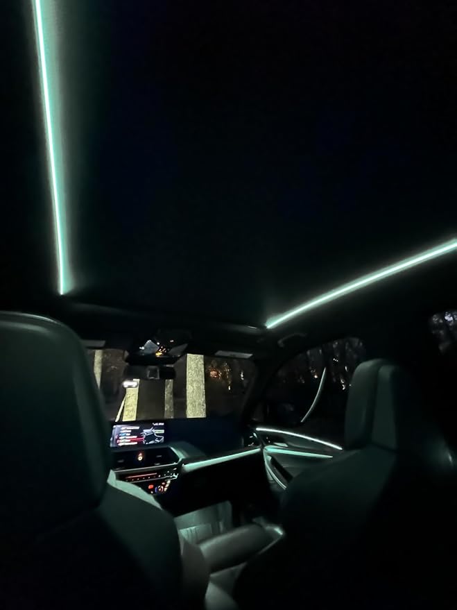 Sky Lounge Ambient LED Light Strip — Fits All G-Series with Sunroof — 11-Color Sync, Plug & Play - Image 5