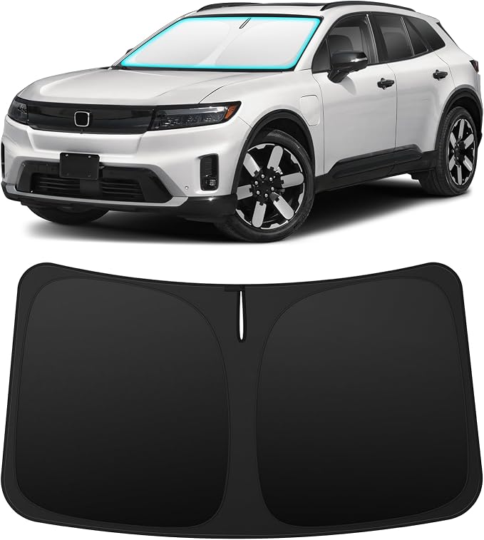 INSAUTO Custom Fit Windshield Sun Shade for Honda Prologue 2024-2026 | Foldable Front Window Sunshade Car Accessories, UV & Heat Reflector, Keeps Interior Cool, Includes Storage Bag by INSAUTO