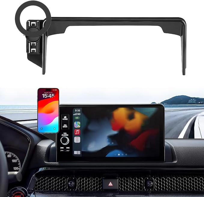 Car Phone Mount for 2023-2025 2026 Honda HR-V / 2023-2025 2026 Honda CR-V, Fits 7/9-Inch Touchscreen Only, for MagSafe Magnetic Car Phone Holder, Honda HR-V/CR-V Accessories by Hesanzol