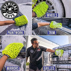 Chemical Guys CWS_101M Car Wash Starter Bundle - Maxi-Suds II Foaming Car Wash Soap, 128 oz (1 Gallon), Cherry Scent + Green Chenille Wash Mitt (2 Items) Works on Cars, Trucks, SUVs, RVs & More - Image 7