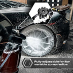 Blackline® Ultra Foam Cannon, 1/4" Quick Connect, Heavy-Duty Thick Foam - Image 4