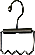 Heavy Duty Car Hanger for Clothes, Dry Cleaning and Garment Bags | High Road's Solid Steel Car Clothes Hanger Holds 12 Garments, Bottom Hooks Keep Hangers in Place, Easy Carry Handle by HighRoad