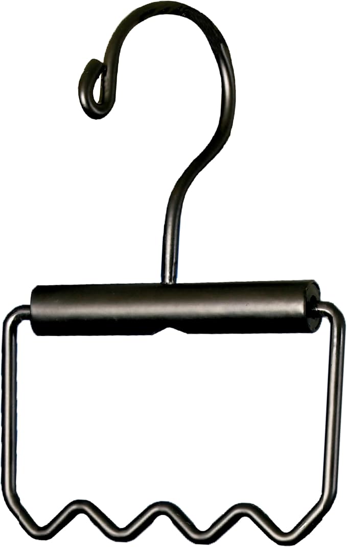 Heavy Duty Car Hanger for Clothes, Dry Cleaning and Garment Bags | High Road's Solid Steel Car Clothes Hanger Holds 12 Garments, Bottom Hooks Keep Hangers in Place, Easy Carry Handle by HighRoad