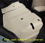 Custom Fit RAV4 (for Hybrid) Seat Covers Full Set for Toyota RAV4 Hybrid 2019 2020 2021 2022 2023 2024 2025 with Waterproof Faux Leather (Beige, LU01-Hybrid) - Image 4