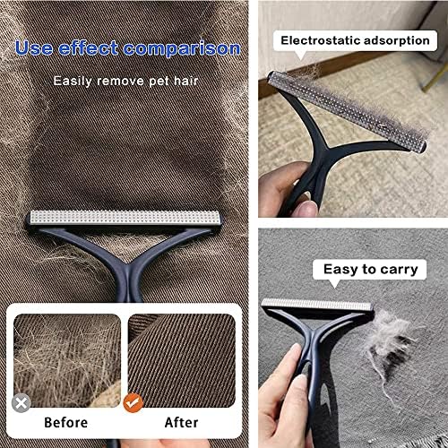 Pet Hair Remover Carpet Rake, Dog & Cat Hair Remover, Carpet Scraper - Image 3