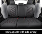 coverdream Custom Seat Covers for 2023-2026 Honda CR-V,Premium Faux Leather Car Seat Cover Set,Full Set Waterproof SUV Seat Protector,Armrest Covers Included - Image 2
