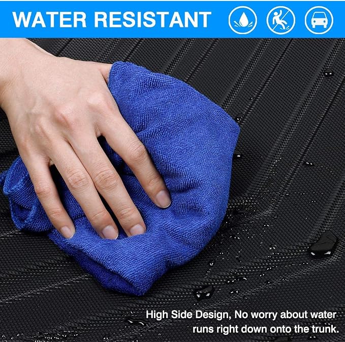 Cargo Liner Fits for Audi A4 / S4 2017 2018 2019 2020 2021 2022 2023 2024 Cargo Mat Trunk Liner Heavy Duty(Not for A4 All-Road Models) - Image 5
