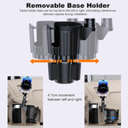 Cup Holder Phone Mount, 2 in 1 Universal Cup Holder Expander with Long Arm 360°Rotation Cup Phone Holder for Car Fits All 4-7” iPhone Galaxy Smartphones and Most Truck Bottles - Image 5