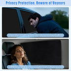 ZATOOTO Magnetic Car Window Shades 4PCS, Car Window Covers Ultimate Privacy | Side Window Sun Shade, UV Protection, Heat Insulation, Perfect for Camping, Travel, Baby Safety, and Daily Use - Image 3