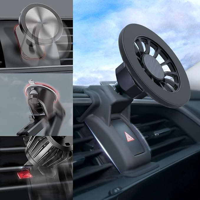 for MagSafe RAV4 Phone Mount, Exclusive Fit for 2013-2018 Toyota RAV4, Fit for MagSafe iPhone 17/16/15/14/13/12/Mini Series, Super-Strong Magnet for Toyota RAV4 Accessories - Image 5