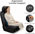 Fit Tundra Car Seat Covers Compatible with Toyota Tundra 2007-2025 2026 - Waterproof Breathable Leather Seat Cushions Protector,Airbag Compatible,Only 2 Front seat Covers(Whiteline) - Image 7