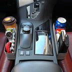 Car Seat Gap Filler Organizer, 2 Pack Multifunctional Car Seat Organizer, Auto Console Side Storage Box with Cup Holders 2 Seat Hooks for Drink, Car Organizer Front Seat for Holding Phone, Sunglasses - Image 5
