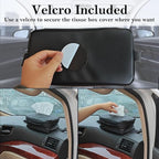 Car Tissue Holder for 120 Standard Tissue,Leather PU Tissues Box Cover for Car Backseat,Extra Large Rectangle Napkin Holder Soft Rectangular,Fits for Kleenex tissues,for Storage& Organization (Black) - Image 8