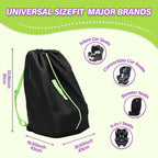 Saranna Car Seat Travel Bag for Airplane: Car Seat Bags for Air Travel Fit All Car Seats, Infant Carriers & Booster Seats,Large Car Seat Bags for Air Travel with Shoulder Straps and 2pcs Luggage Tags - Image 4